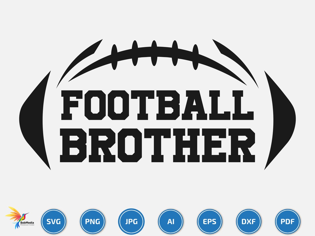 Football Brother Svg Football Svg Football Name Football - Etsy