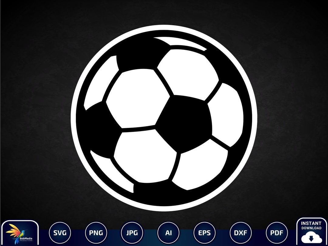 Soccer SVG Png Football Svg Soccer Ball Svg Soccer Svg Sticker Soccer ...