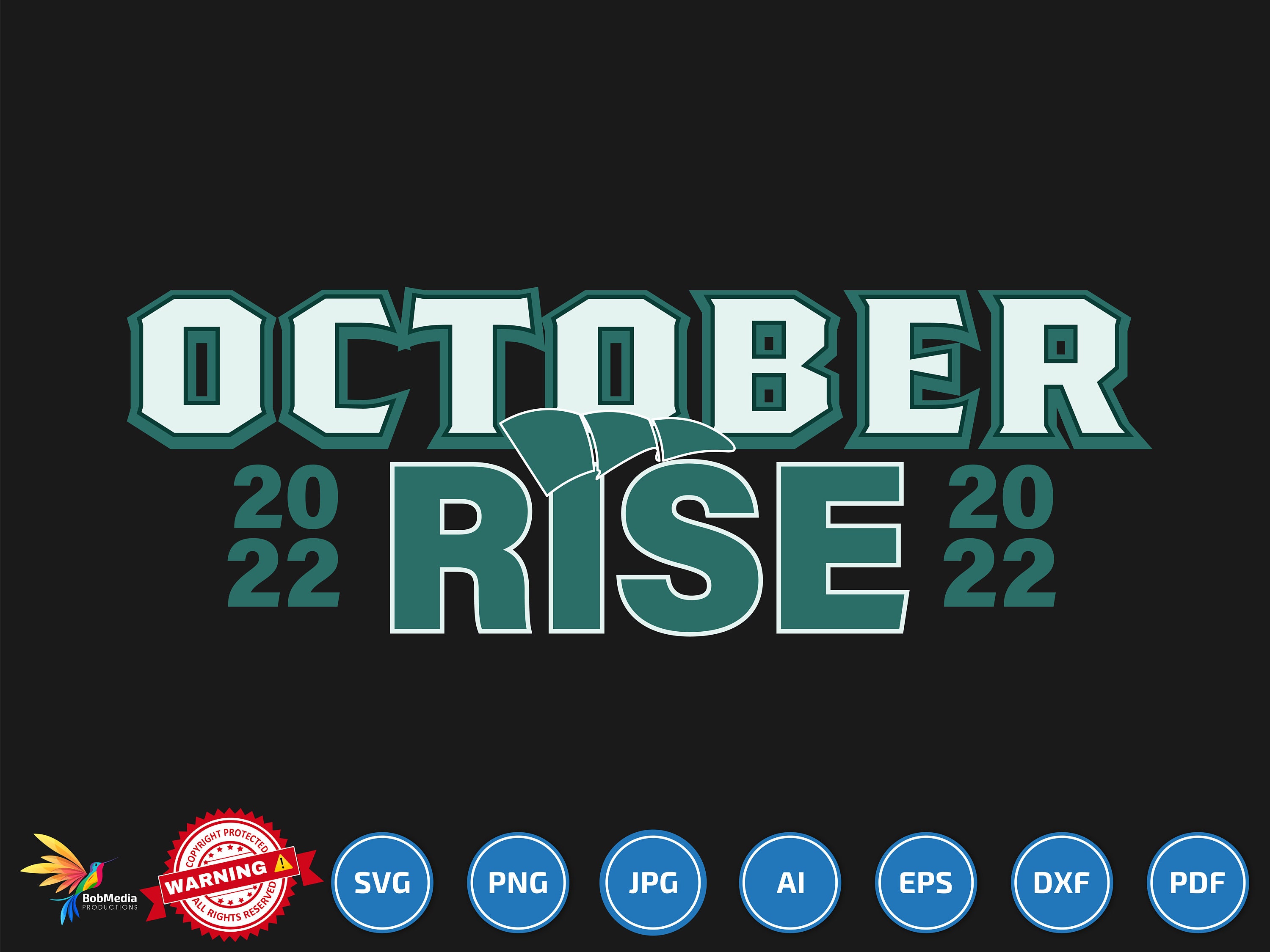 Mariners October Rise svg png, October Rise Baseball, softball svg, October  Rise Mariners 2022 gift, Trending gift svg, layoff Mariners svg