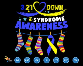 World Down Syndrome Day Svg, Down Syndrome SVG PNG, Boy Down Syndrome svg, Awareness Socks 21 March svg, Down Syndrome Awareness svg, cricut