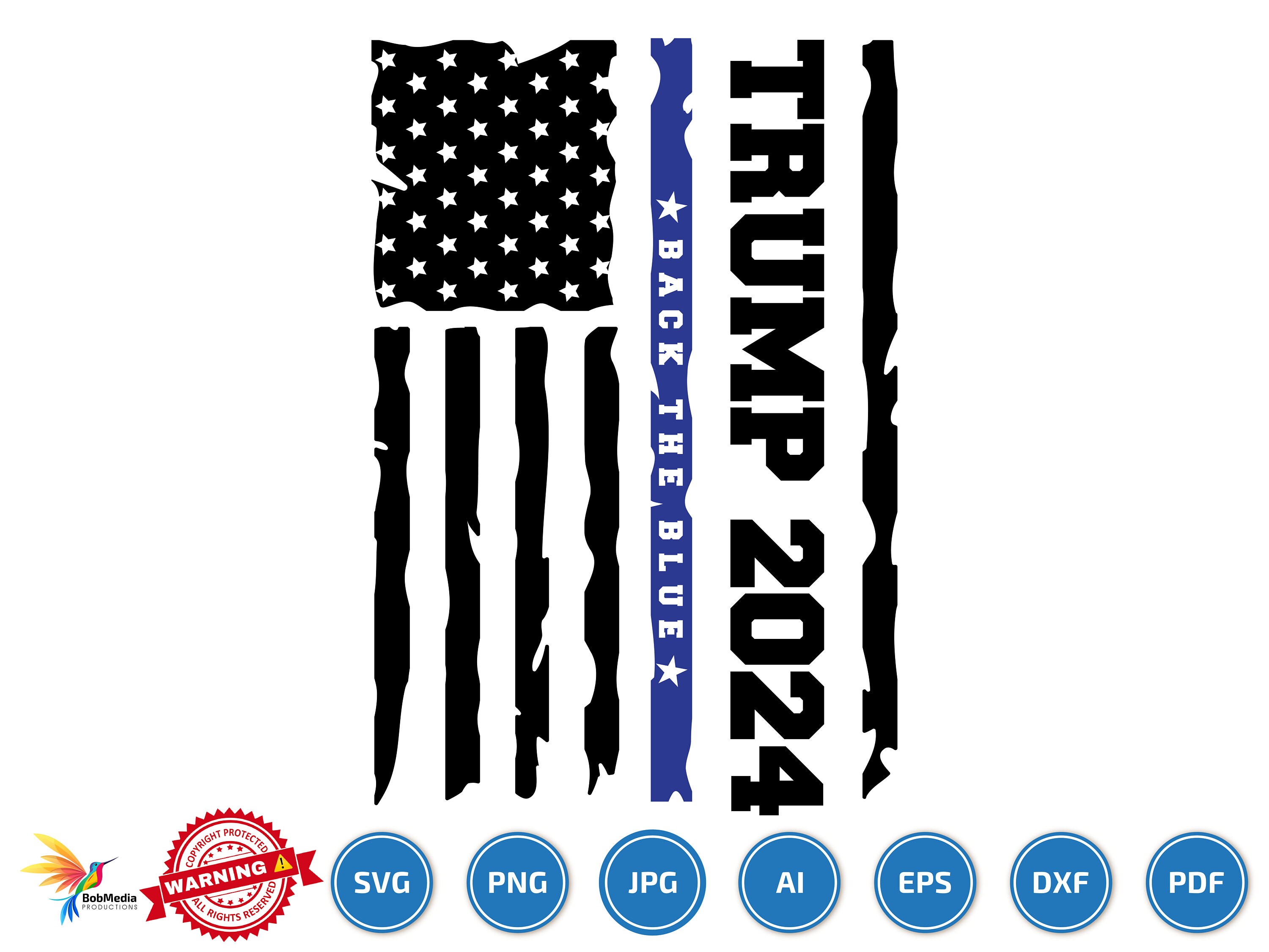Trump Svg Trump 2024 Svg Trump Flag Svg Donald Trump 2024 Etsy Ireland