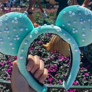 Mint Green Padded Pearl Ears
