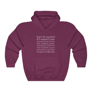 Dont Be Surprised If I Respect You - Heavy Blend Adult Hooded Sweatshirt - Printify Competition Design Entry Day 5