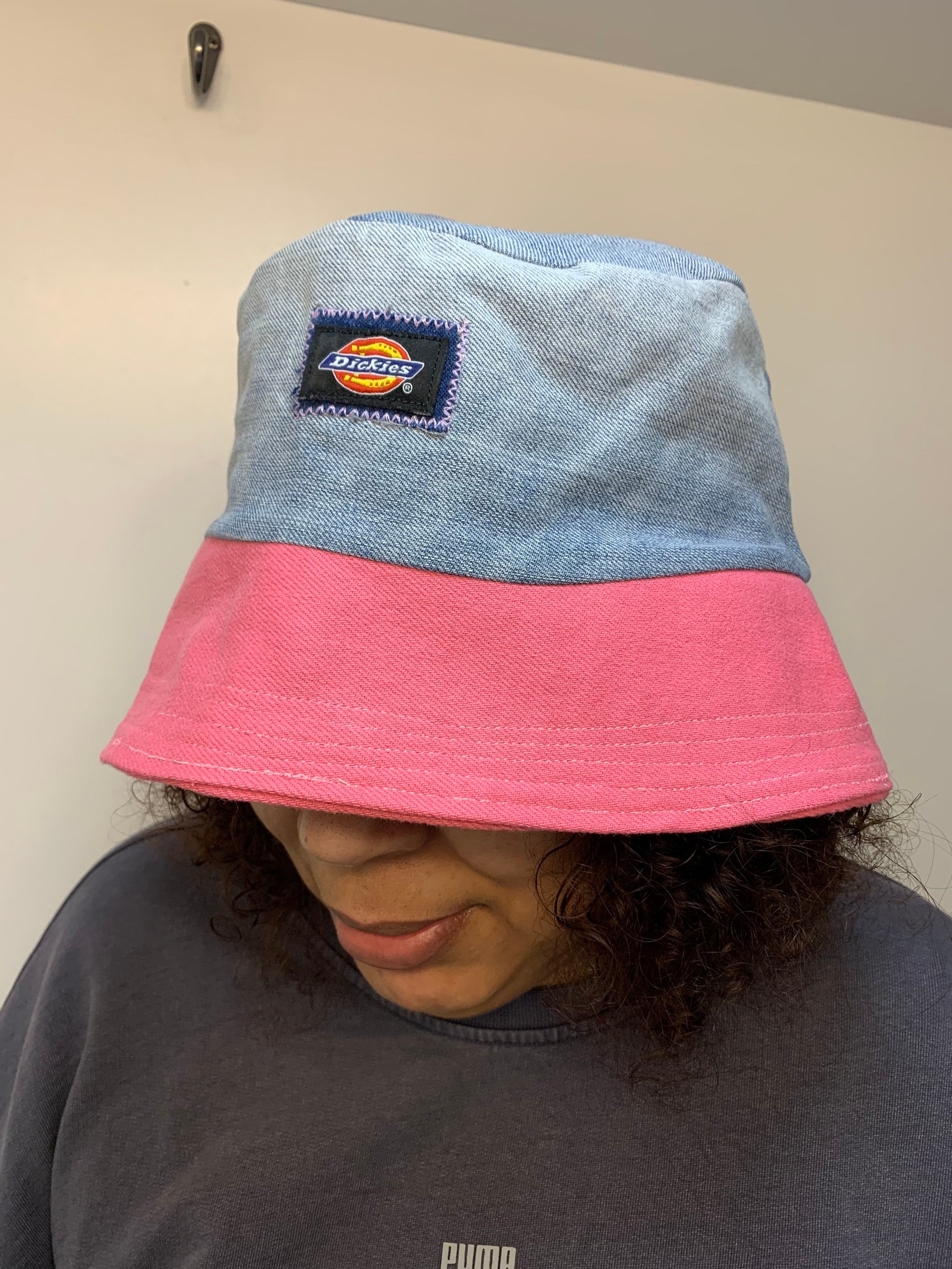 Reworked Dickies Reversible Bucket Hat 