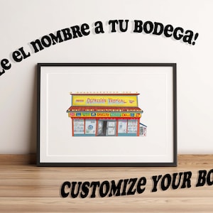 CUSTOM NYC Art Print, Bodega print, NYC Culture, corner Deli