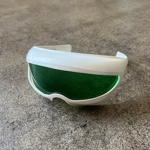 Bachmann Sportcycle Futuristic mask Green Glasses - Visor