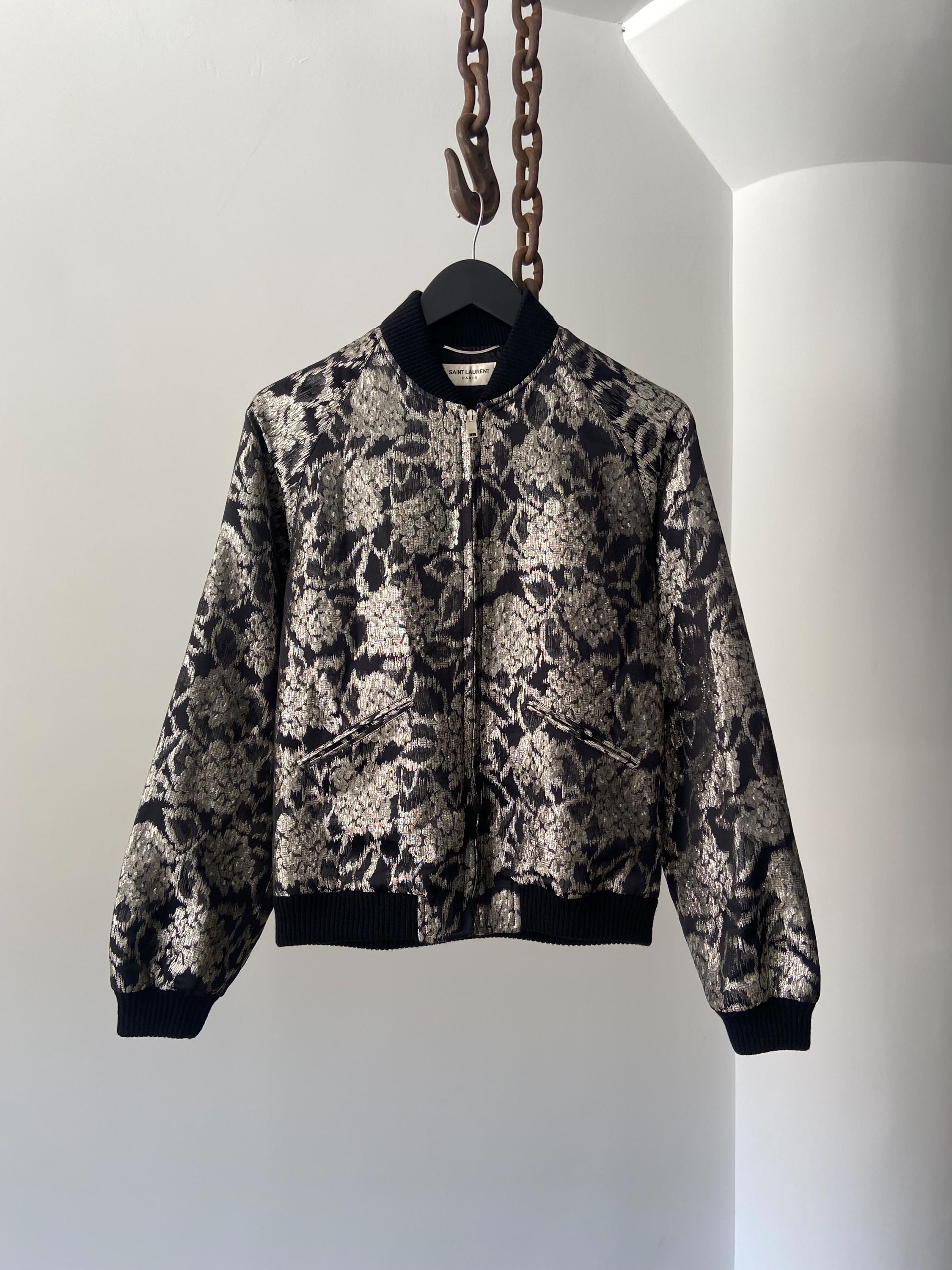 ジャケット・アウター Saint Laurent Paris Eddie Bomber Jacket 23590647_53671430_600.jpg