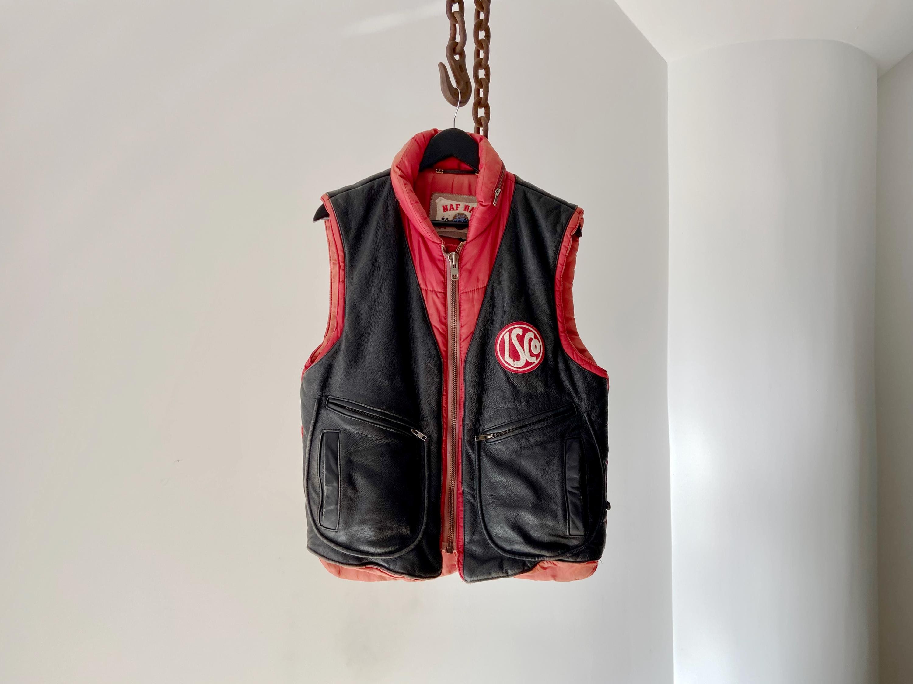 ジャケット・アウター 90s NAF NAF Flower Down Vest Naf Naf Vintage Bomber Jacket 1990s | Oversize Flight Jacket