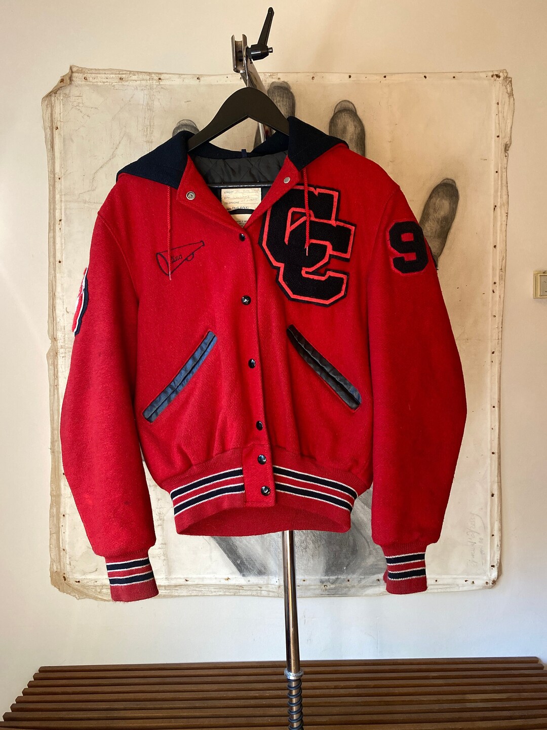 【 VINTAGE 】 Teddy Jacket Vintage 90s Plant Print Zip up Fleece Jacket by Teddi - Etsy