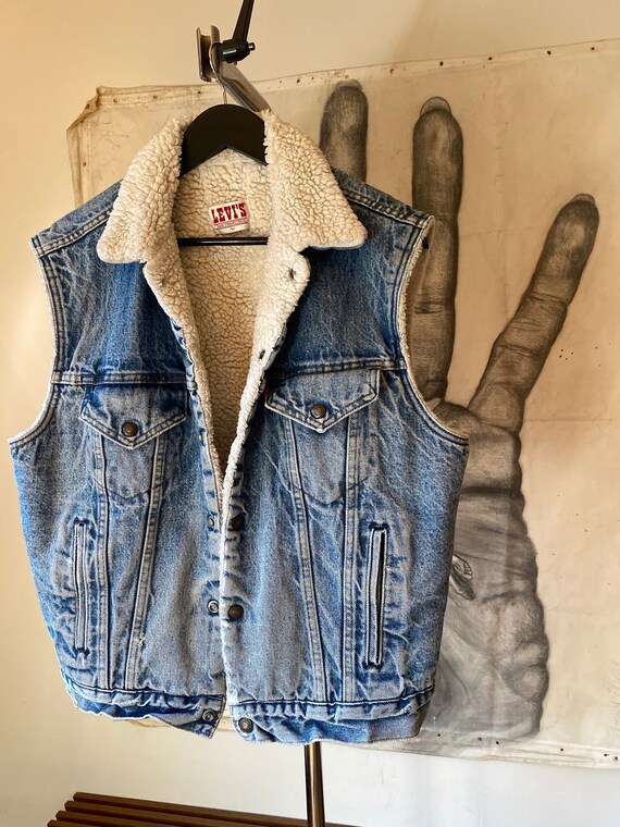 SAN FRANCISCO Sleeveless Denim Jacket 