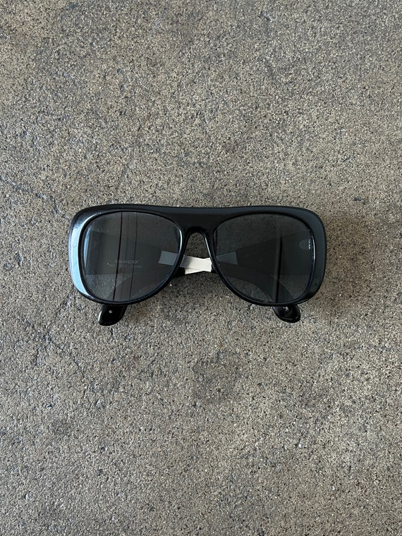 Tasco Japanese Pilot Black Frame Sunglasses / no. 