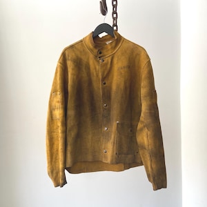 Suede Welding Jacket - Etsy