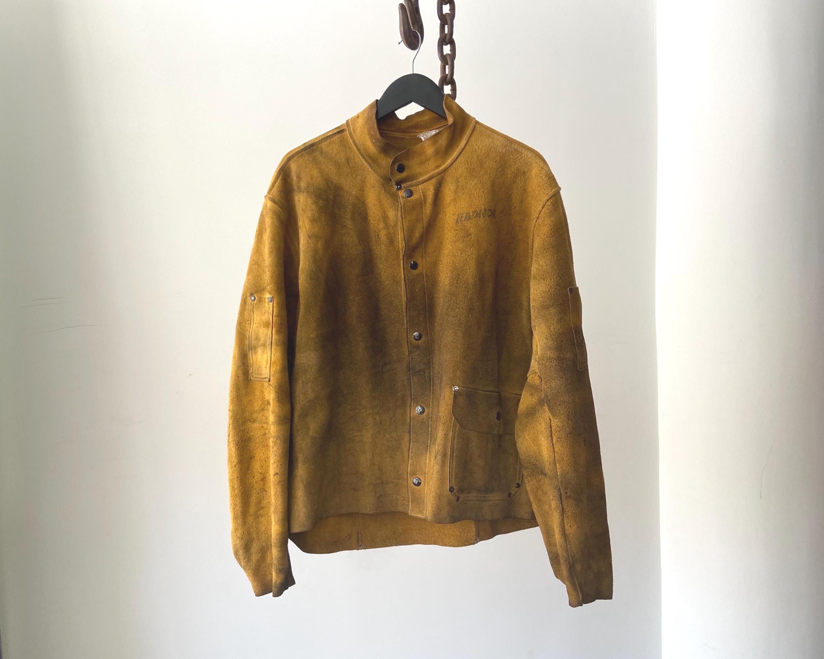 Suede Welding Jacket - Etsy