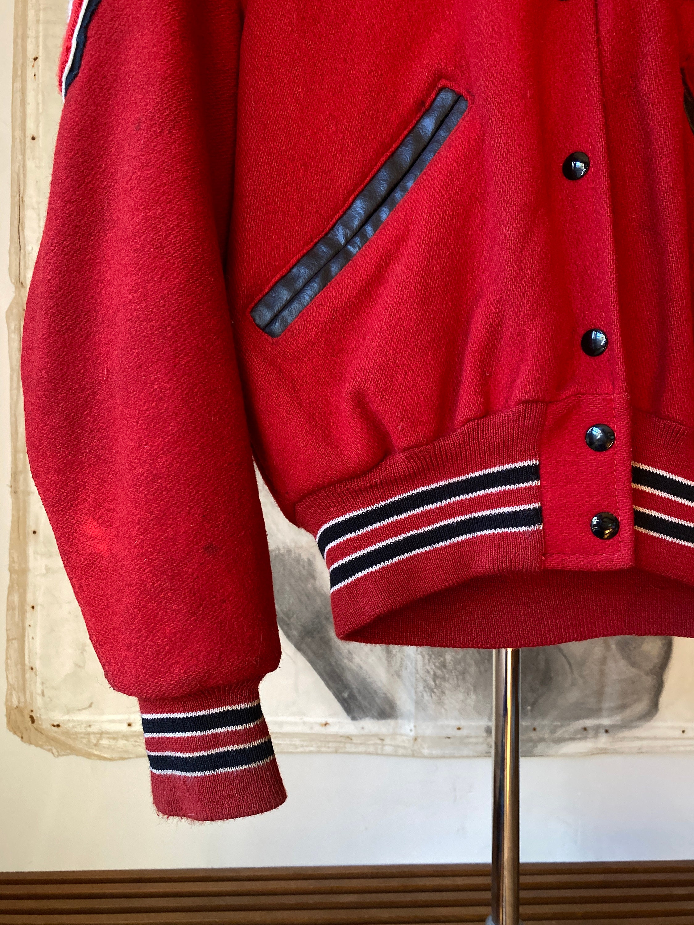 CC Varsity College Cheerleader Teddy Jacket 90s - Etsy