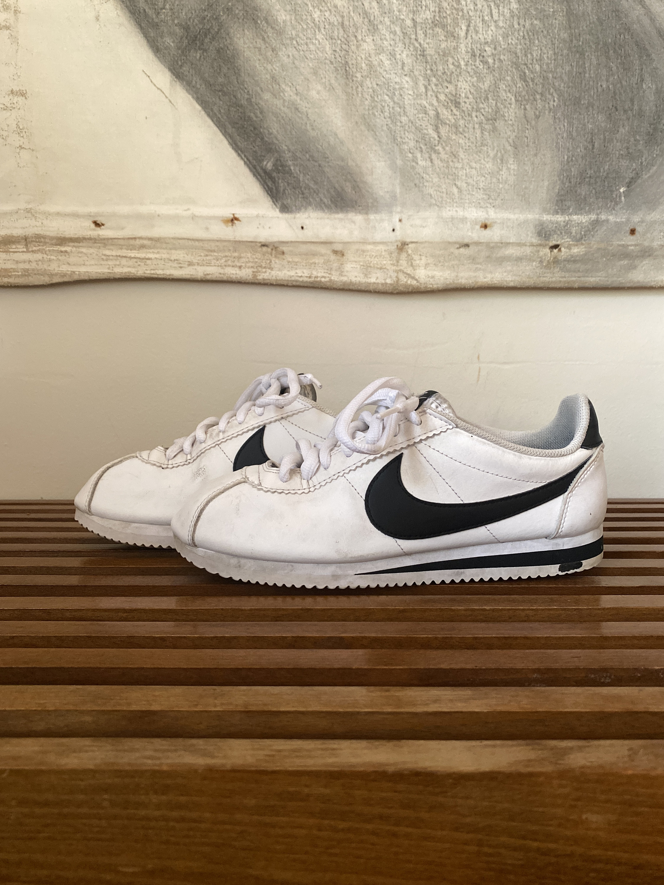 Nike White Classic Cortez JX US9 | Etsy 