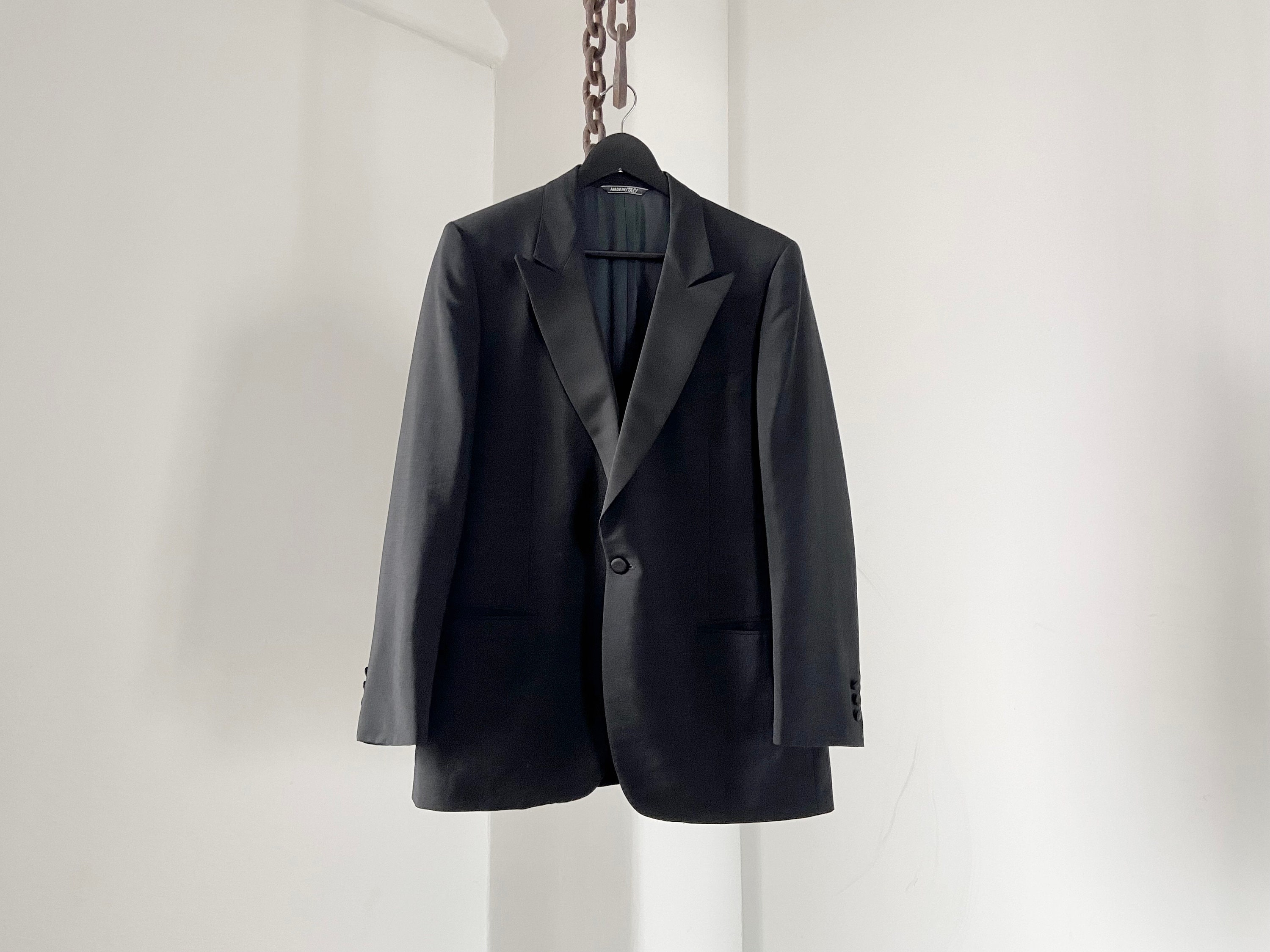 Veste De Costume Lanvin Paris Taille 56 XXL - Pure Laine Vierge Slim - Occasion Très Bon État - Haut De Gamme