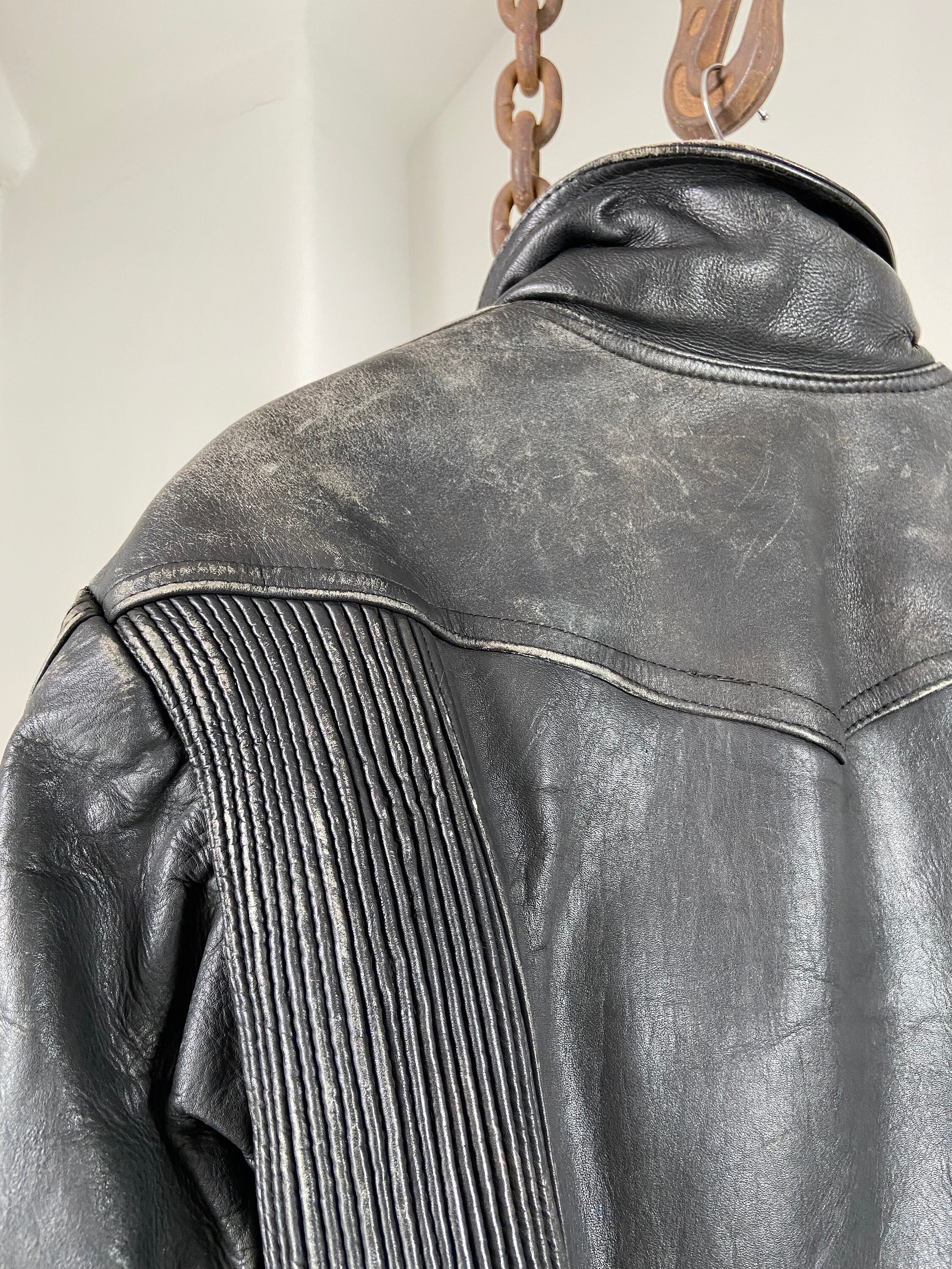 ジャケット・アウター vintage sylman motor cycle jacket vintage sylman motor cycle jacket