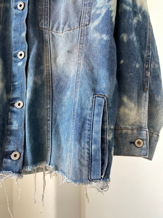 Highway XL Cut Out Bleach and Distressed Blue Den… - image 5