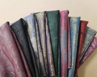 TEN silk boxer shorts  bundle paisley motif made in silk.
