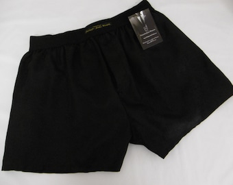Zijden boxershort met paisleymotief gemaakt in Frankrijk