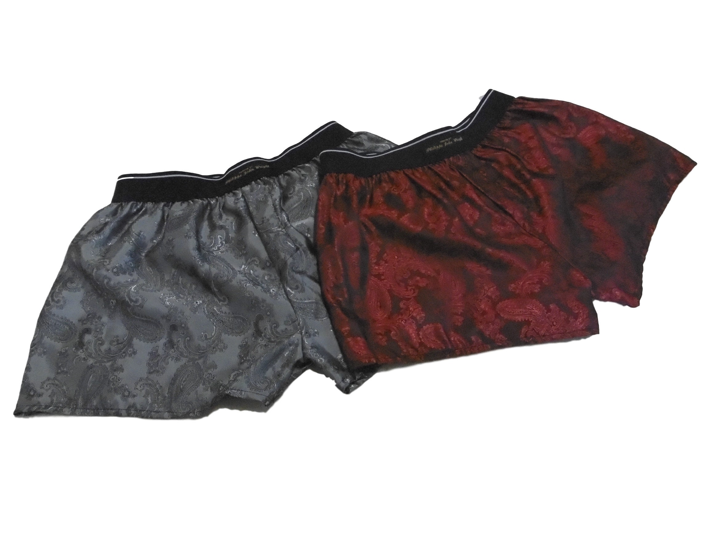 perry ellis silk boxers