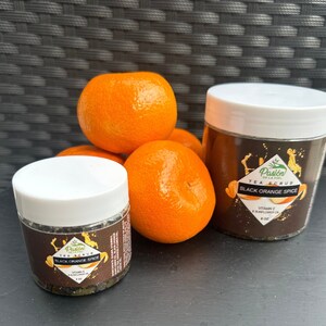 Black Orange Spice Tea Scrub