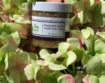 Honey Chamomile Vanilla Tea Scrub