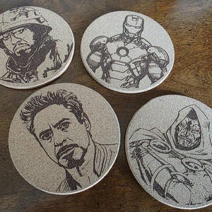 RDJ Coaster Set