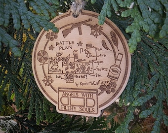Home Alone Battle Plan Ornament – Layered Christmas Movie Décor