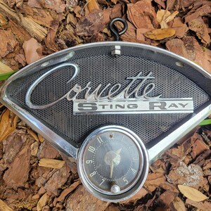 Repurposed Corvette Wall Decor 1950s