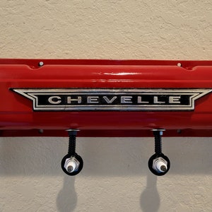 Retro  Chevrolet Chevelle Valve Cover Rack Man Cave