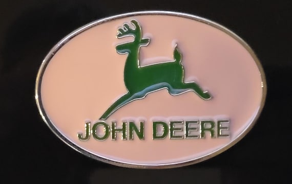 Pink John Deere Belt Buckle/Wall Decor