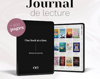 Digitaal leestijdschrift in het FRANS | Leestracker | Digitale Bibliotheek | Tool voor het volgen van lezen | iPad | Goede noten | Stickers