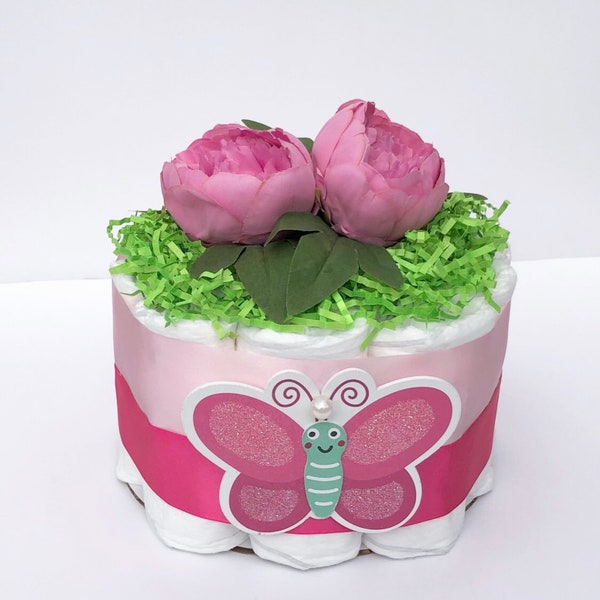 Girl Diaper Cake Shop Online Etsy