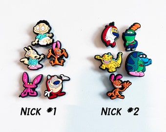 FILM & TV CHARACTERS Shoe Charms for Crocs, Clogs and "Croc-offs"!