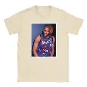 ヴィンス・カーター スローバック グラフィック T シャツ - ヴィンス・カーター ヴィンテージ 90 年代 T シャツ - アメリカン バスケットボール スローバック ユニセックス T シャツ
