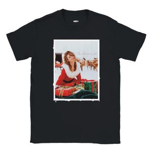 Mariah Carey Christmas T Shirt - Mariah Carey Vintage T Shirt - Mariah Carey Throwback Unisex T-Shirt - Mariah Carey Cotton Tshirt