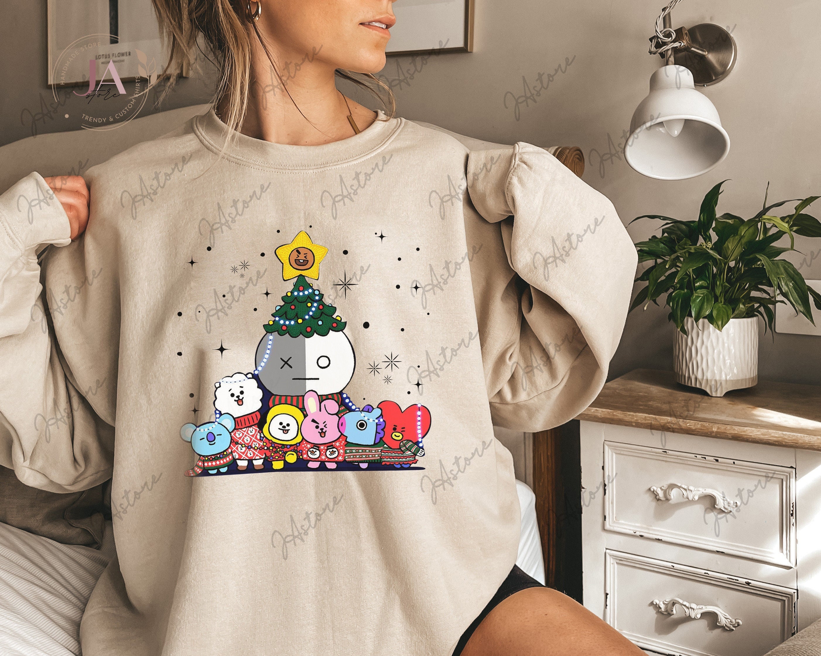 Discover BT21 wearing Christmas Sweater|