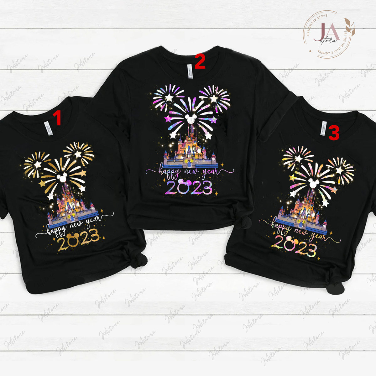 Discover New Year's Eve Disney atching Family Shirts