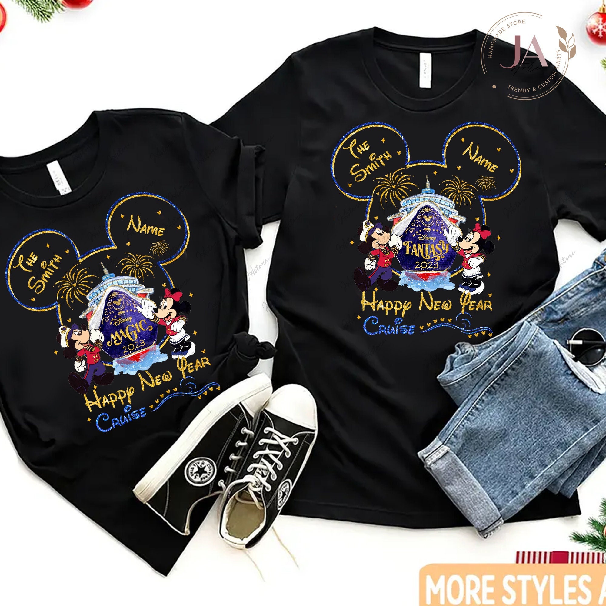 Disney New Years Cruise Shirts|Custom Disney Family shirts