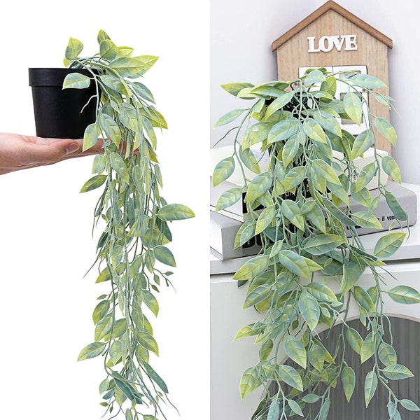 Fake Plants for Shelf Etsy