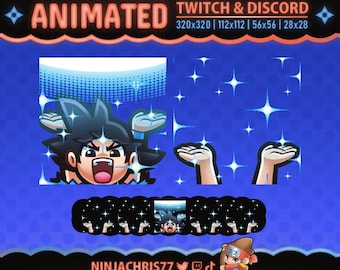 Spirit Bomb (Genkidama) | Animated Combo Emotes for Twitch & Discord