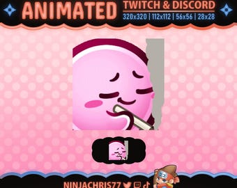 Kirby Classic | Animated Emote for Twitch & Discord