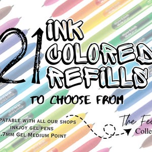Color Ink Refills: Papermate Inkjoy Gel Pens, 0.7mm Medium Point image 1