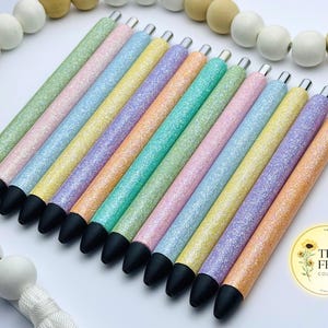 Pastel Glitter Inkjoy Gel Pen: Personalized Black Ink, Refillable