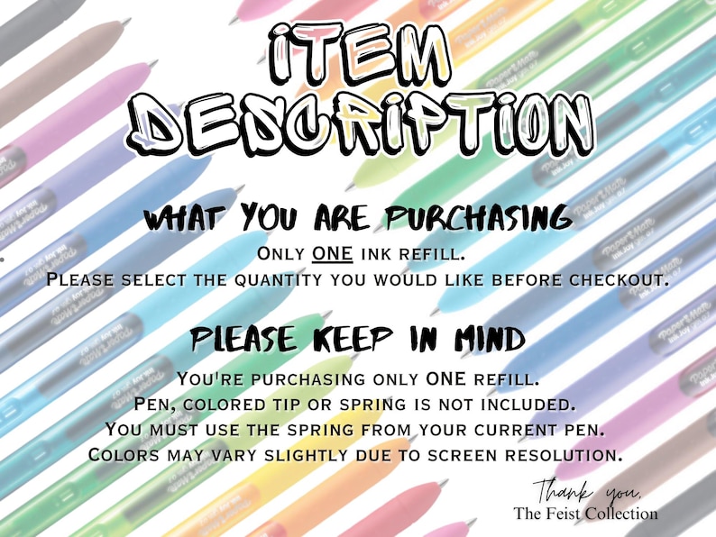 Color Ink Refills: Papermate Inkjoy Gel Pens, 0.7mm Medium Point image 5