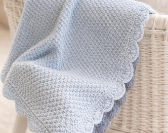 Copertina per neonato fatta a mano, copertina per neonato lavorata a maglia, copertina per neonato in morbido cotone, regalo per neonato, copertina per culla, copertina per passeggino, regalo per baby shower,