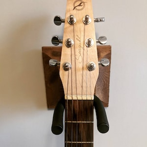 Wooden Adjustable Guitar Wall Hanger Mount-Guitar Hook-Guitar Display-Guitar Stand-Gift- Music Lover-Gifts For Him