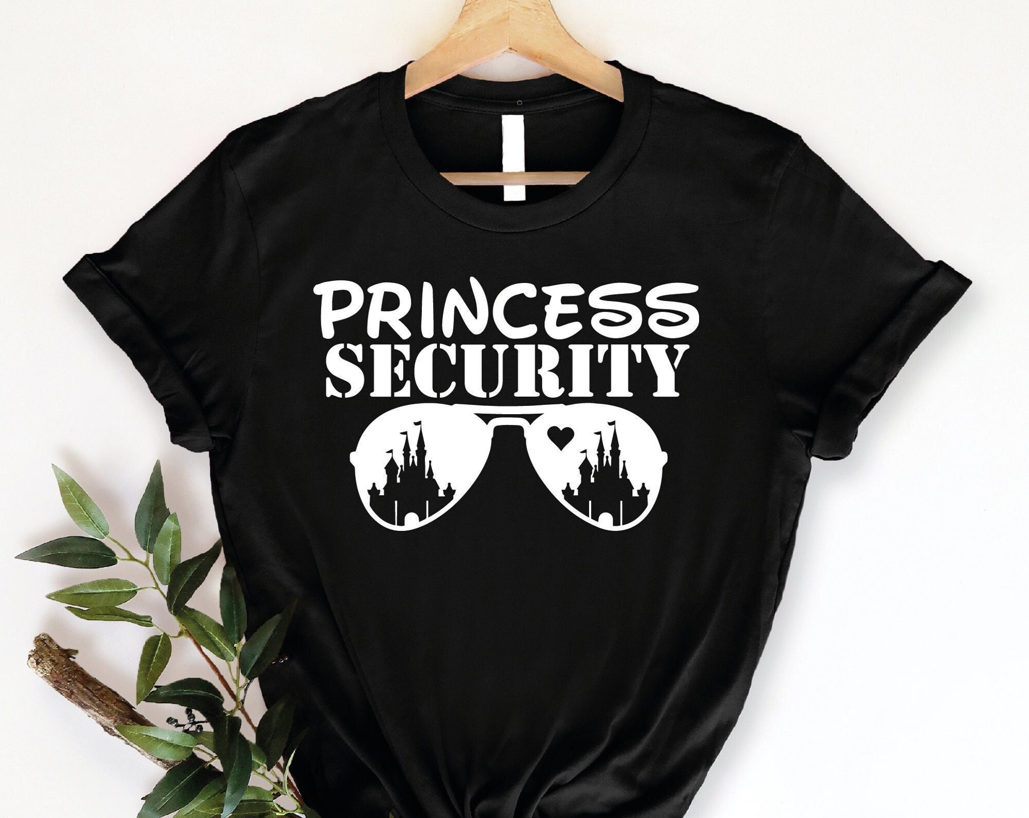 Discover Princess Security, Birthday Party, Disneyland T-Shirt