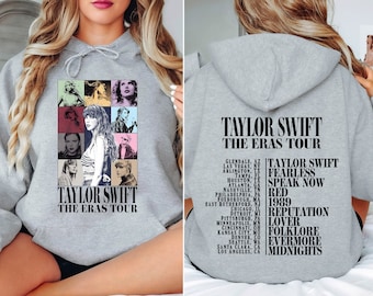 Two Sided Eras Tour Concert Hoodie, Swiftie Merch, Eras Tour Movie Shirt, Reputation Era Inspired Shirt, Swifties Fan Gifts, Eras Tour Dupe